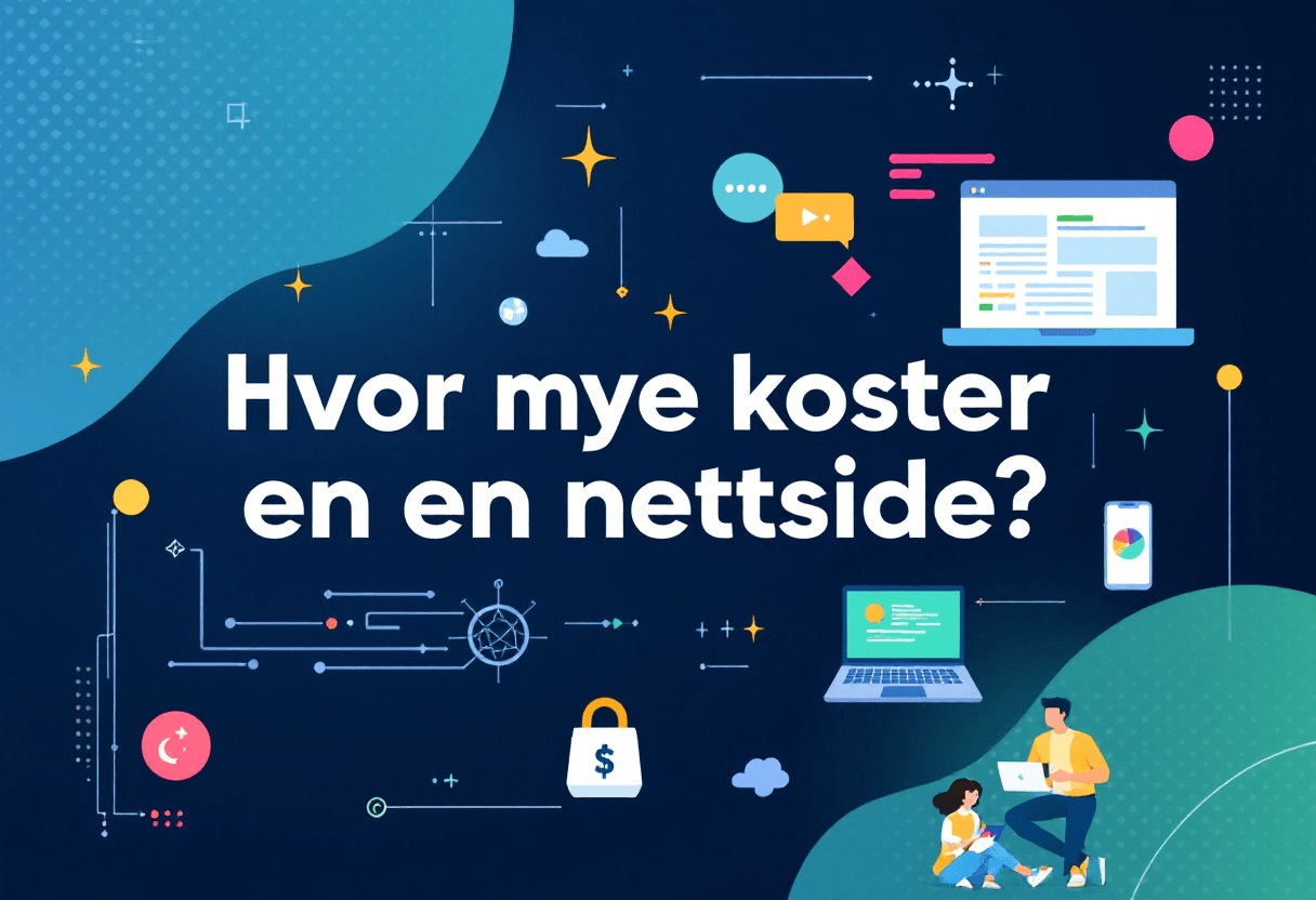 Pris på nettsider og hjemmesider for bedrifter i 2025 – Prisoversikt og priskalkulator